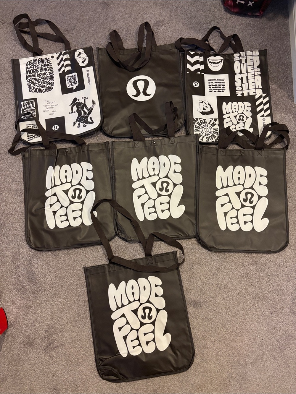 lululemon athletica Reusable Totes